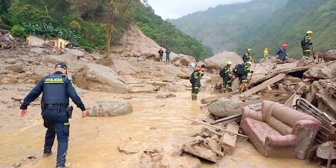 Actualización: ya van 14 muertos en Quetame, Cundinamarca
