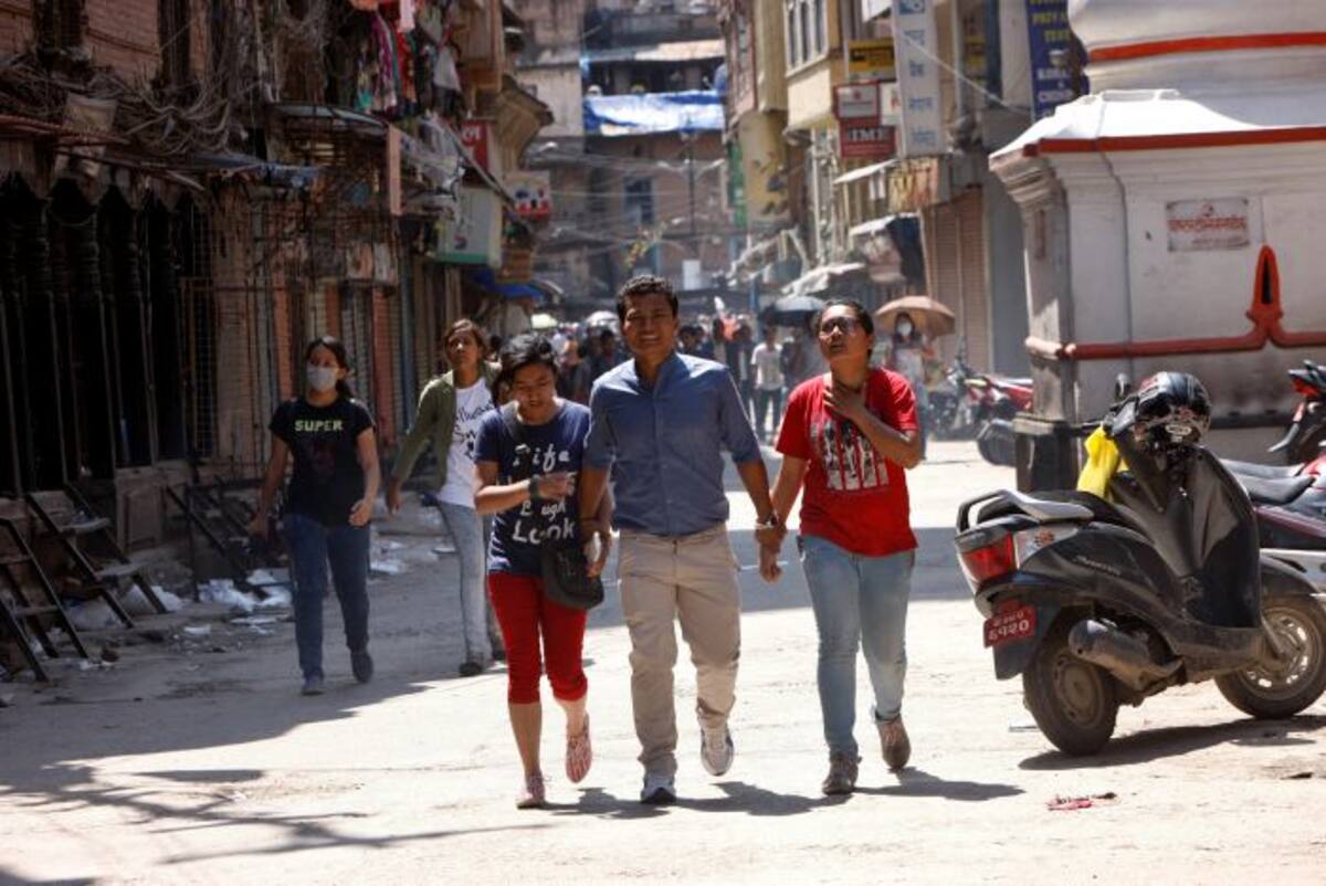 Es el segundo gran sismo que se presenta en Nepal en menos de un mes. AP Bikram Rai