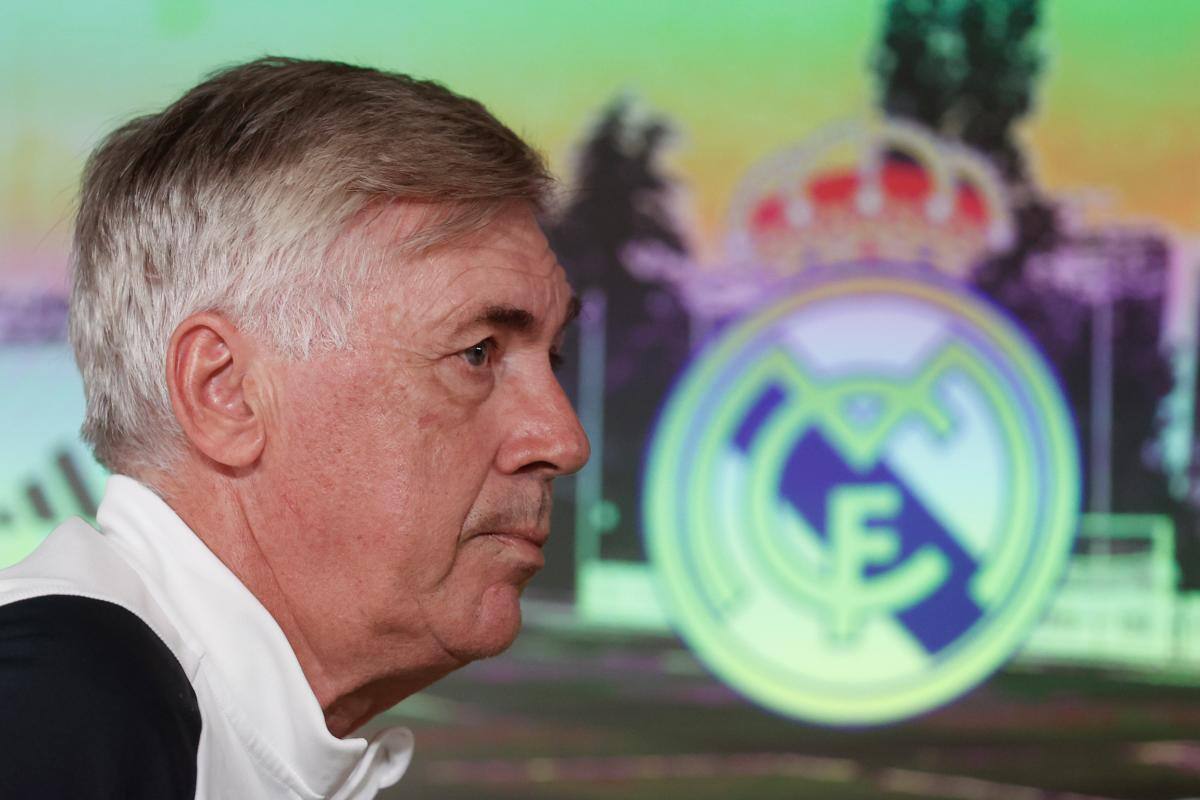 La situación que le “sacó la piedra” a Ancelotti en plena rueda de prensa