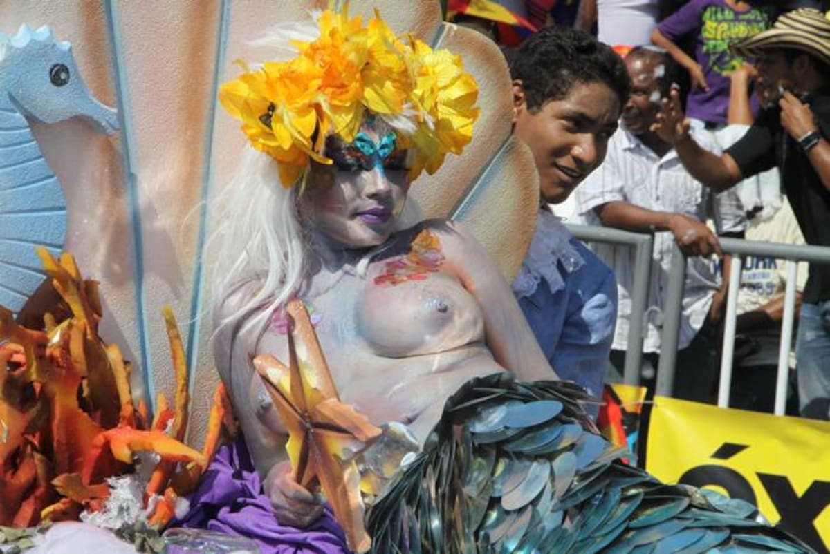 De todo en el Carnaval de Barranquilla. Rafael Polo - Cortesía QHubo Barranquilla-