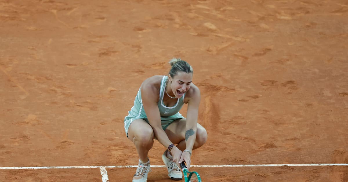 Surprise in Italy! Aryna Sabalenka fell in the third round of Rome
