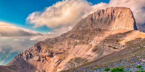 El monte Olimpo en Grecia, candidato a patrimonio natural de la Unesco