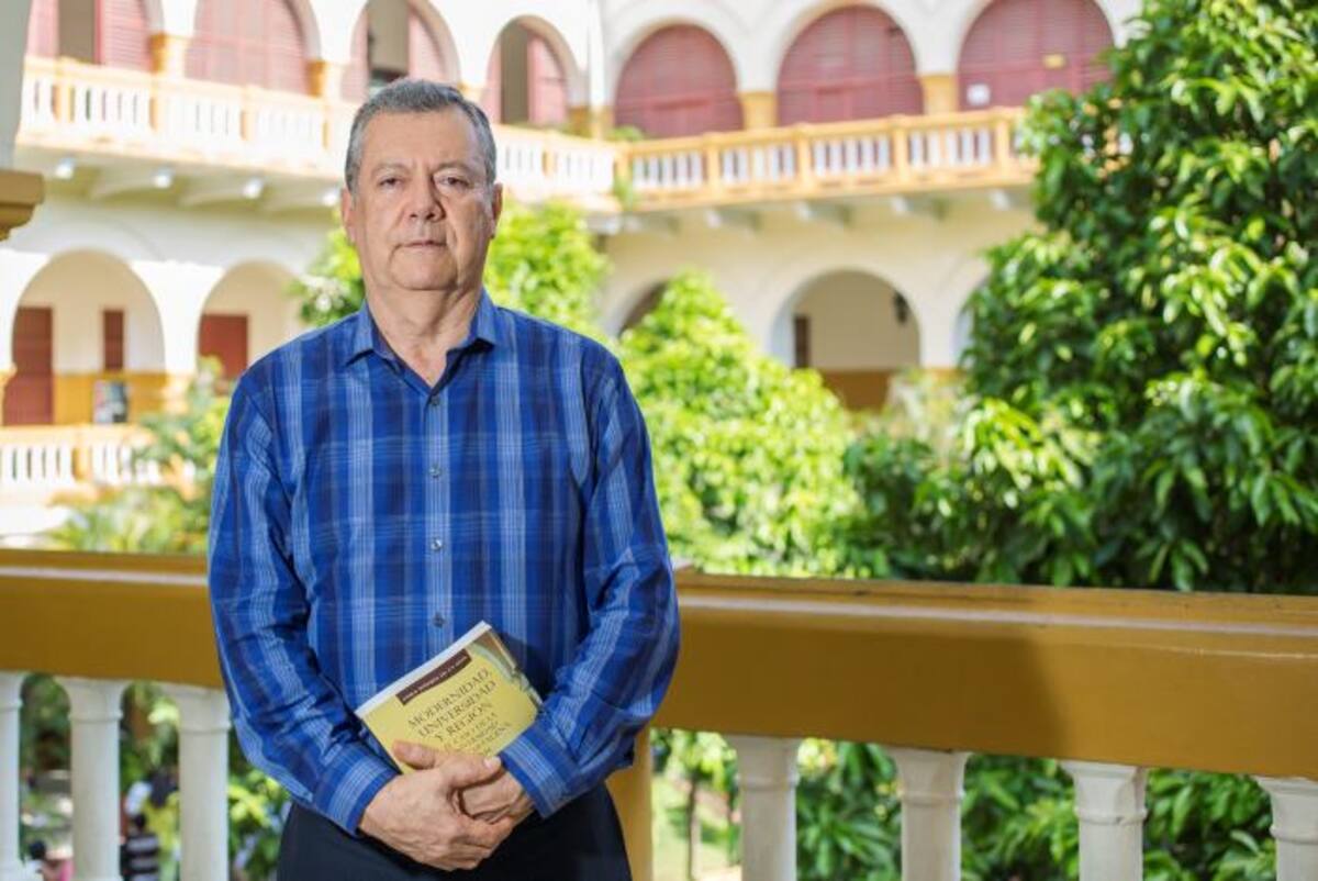 Édgar Parra Chacón, rector de la Universidad de Cartagena Archivo.