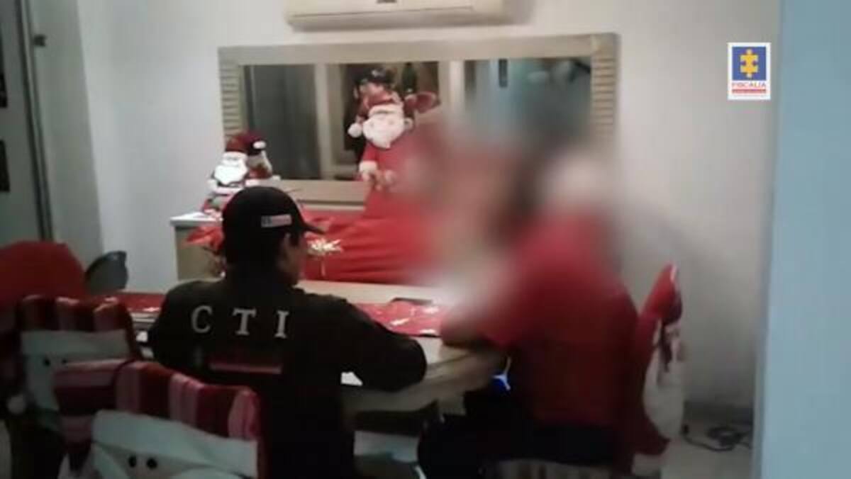 Esta fue una de las capturas que realizó el CTI de la Fiscalía por este proceso.// Cortesía.