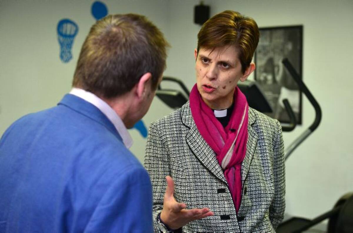 La reverenda Libby Lane AFP PAUL ELLIS