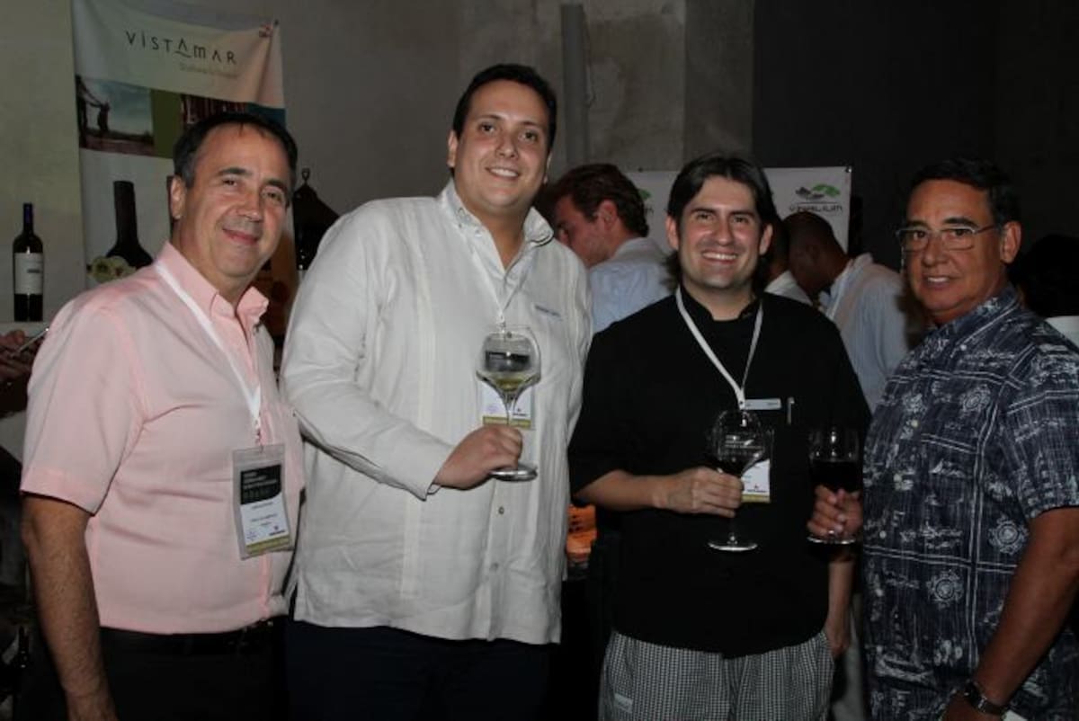 Carlos Farah, Roosevelt Muriel, Juan Pablo Henao y Humberto Franco.