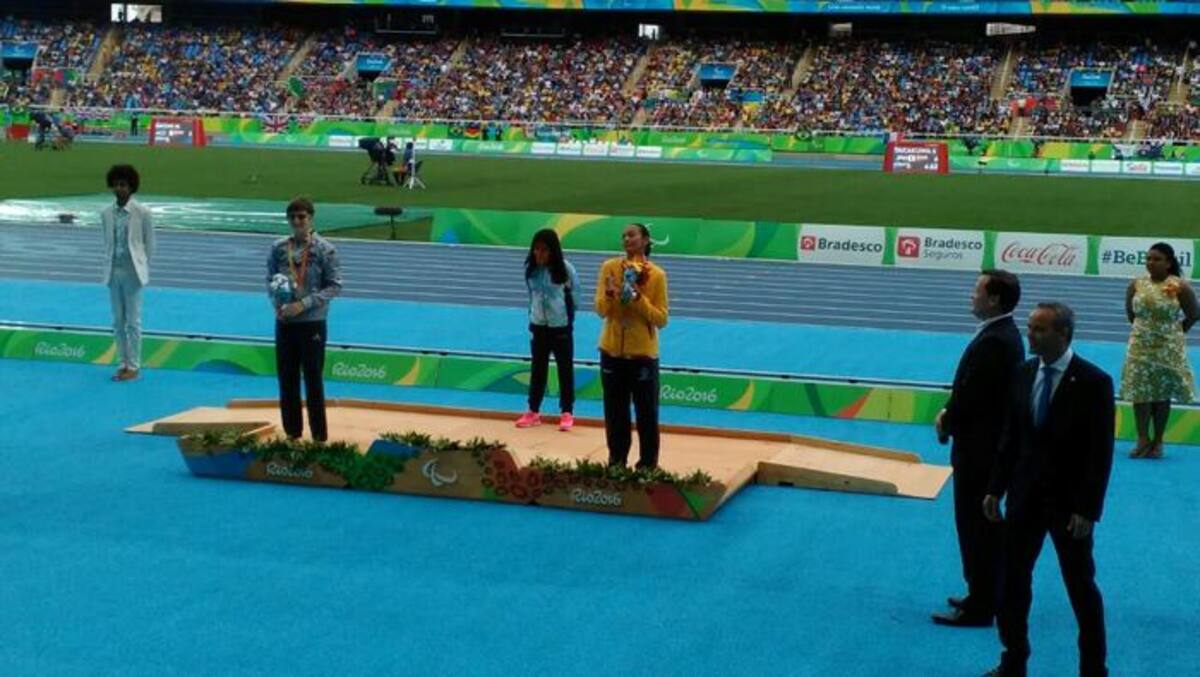 Martha Liliana obtuvo una medalla de bronce. COLPRENSA