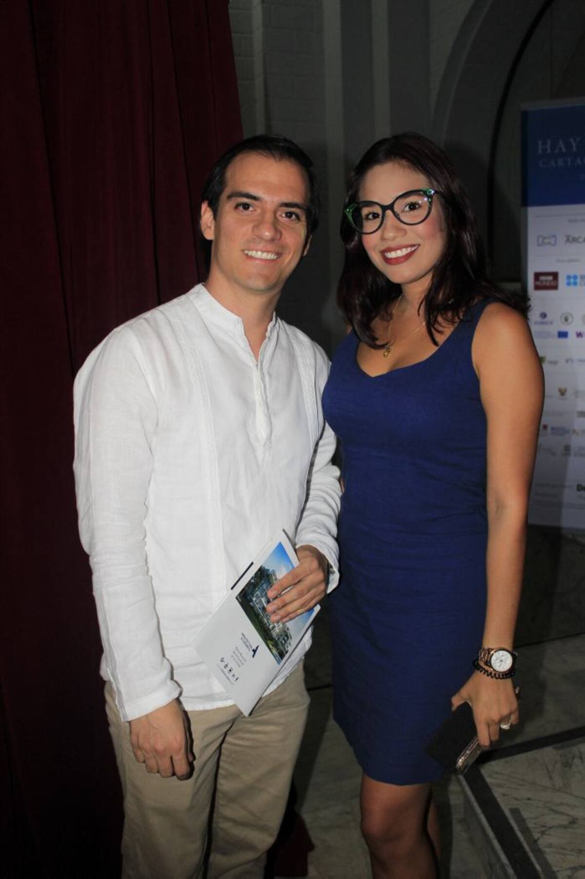 Julián Gallón y Karla Suárez. Julio Castaño-El Universal