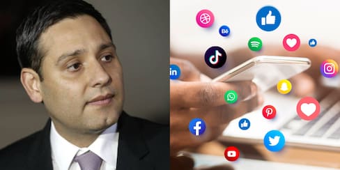 Proyecto de ley prohibiría usar redes sociales a menores de 14 años