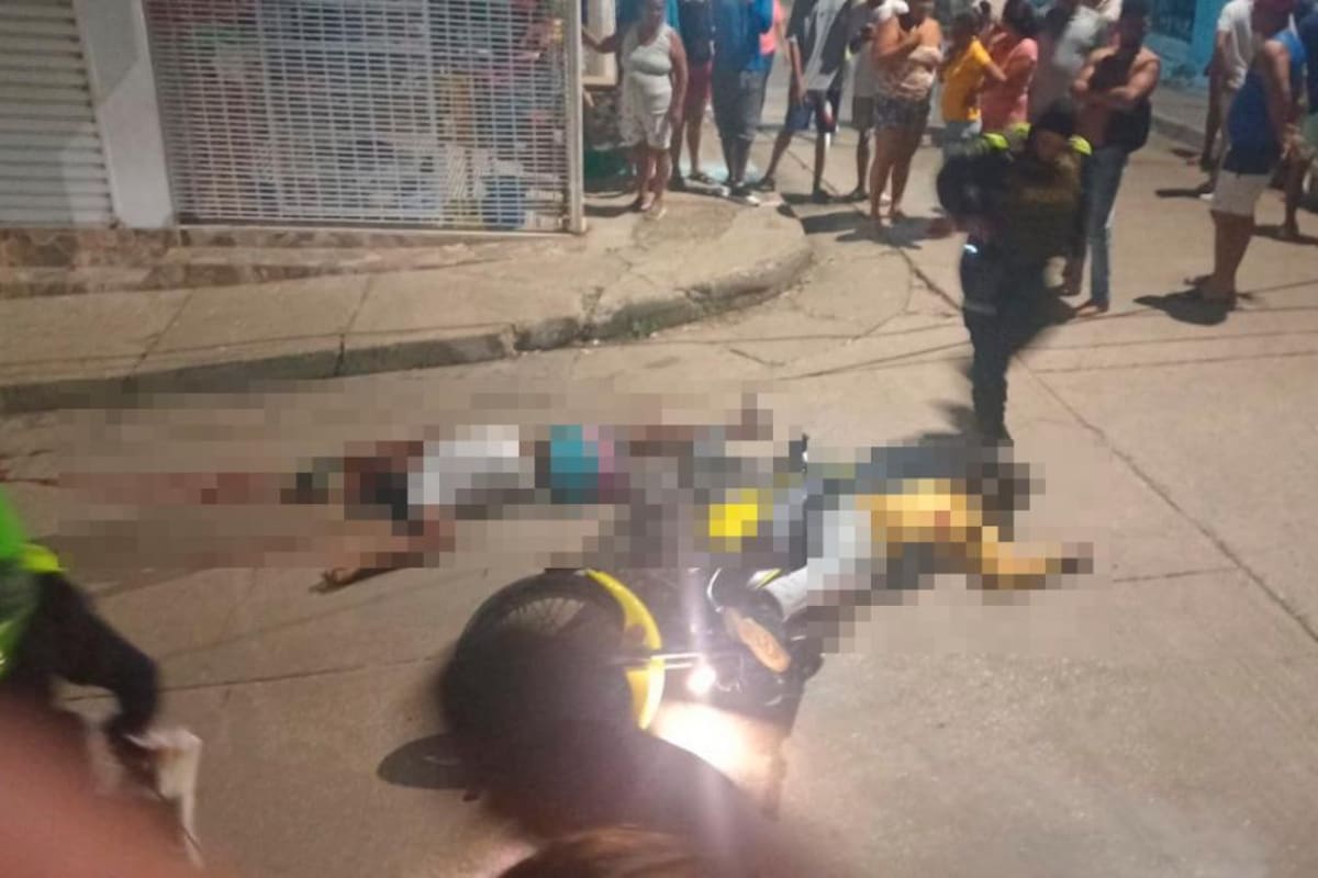 Sicarios aparecen en otro barrio de Cartagena y matan a dos hombres