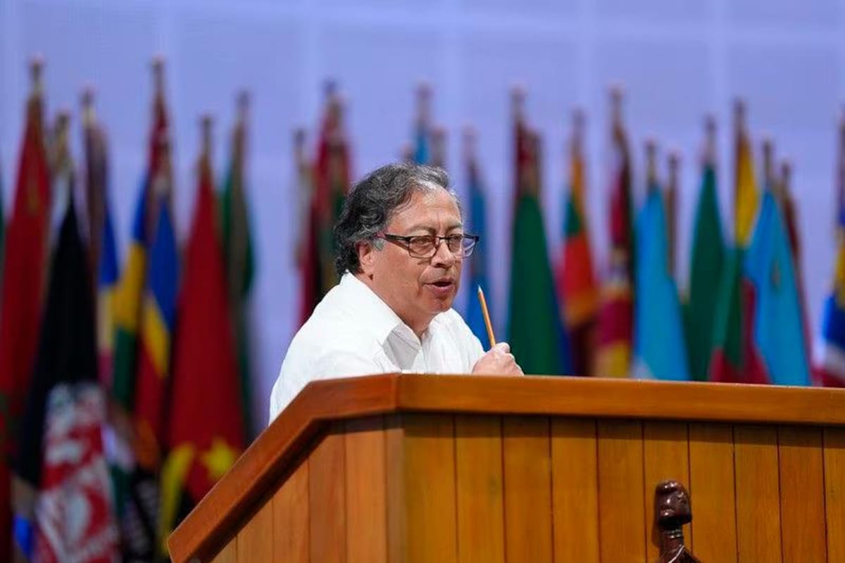 Gustavo Petro acusó que hay “doble moral” en el conflicto ucraniano