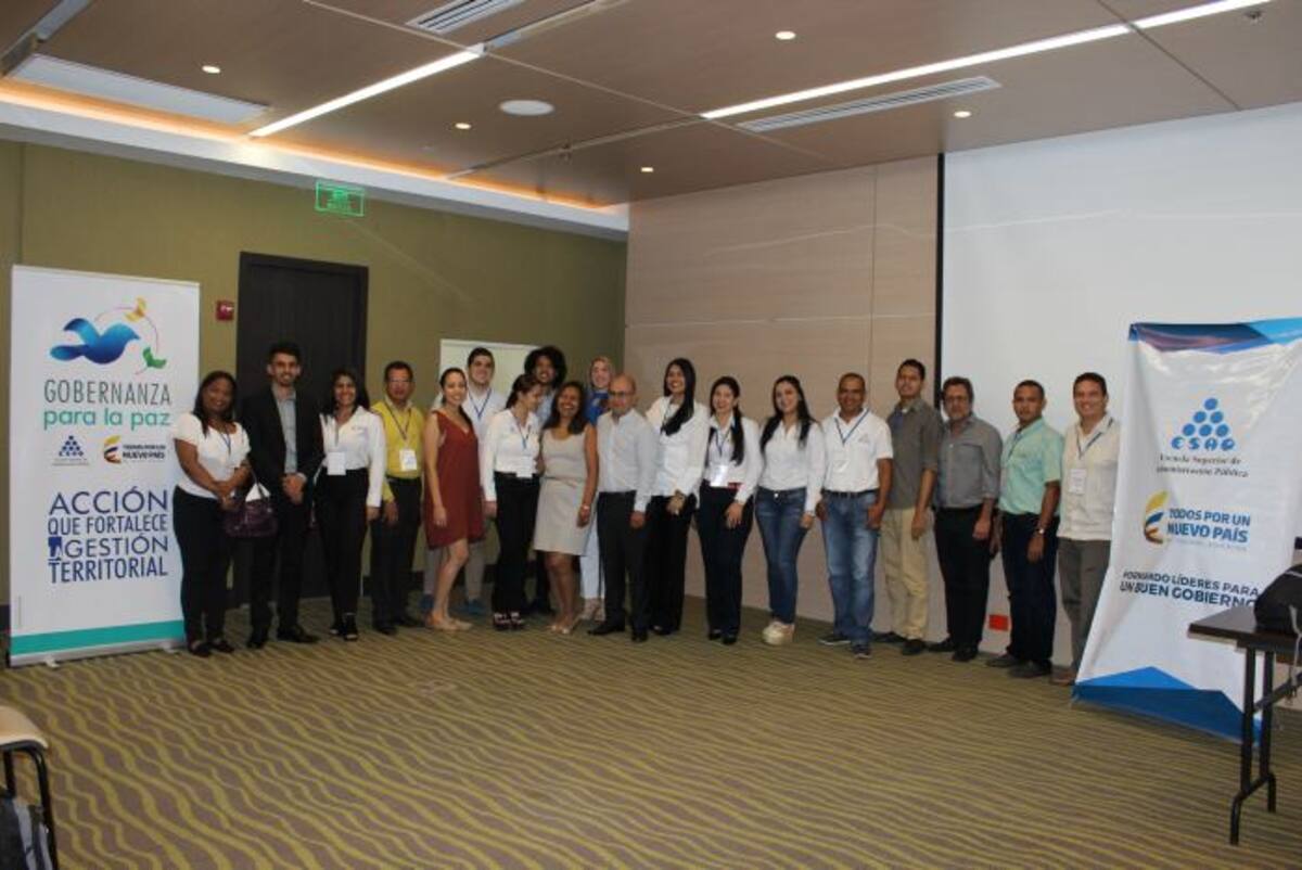 Actores del sector público y privado en la presentación de los resultados realizada el pasado 11 de diciembre en el Hotel Holiday Inn Express, Cartagena. CORTESÍA