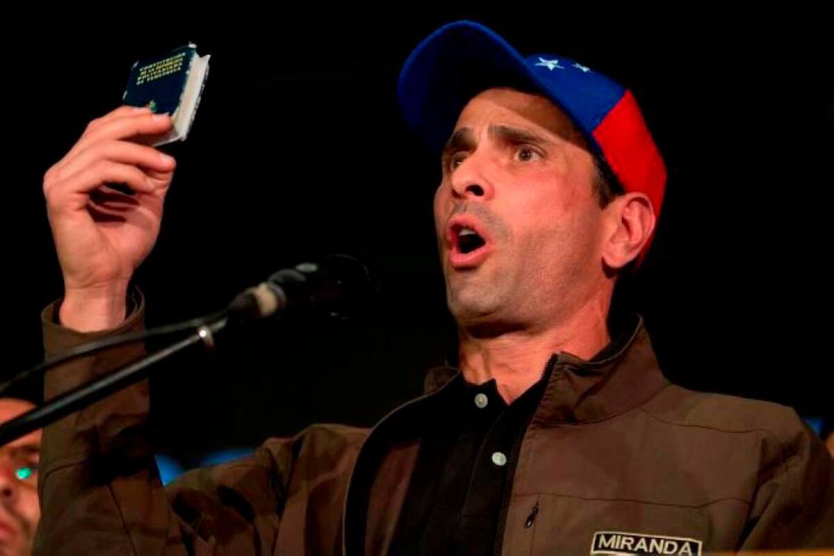 Supremo venezolano suspende intervención judicial del partido de Capriles