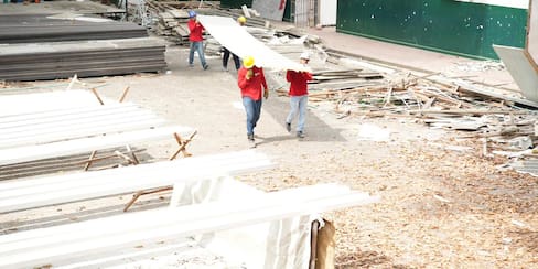 Avanza la primera fase de obras en el INEM; estudiantes fueron reubicados