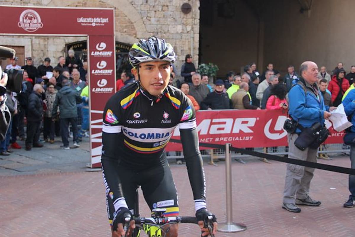 Miguel Ángel Rubiano, representante del Team Colombia. COLPRENSA