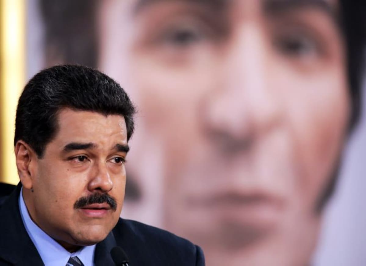 Nicolás Maduro, presidente de Venezuela. AFP HO