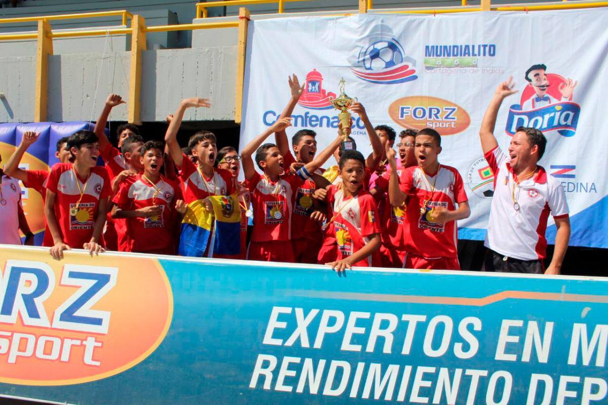 Estos fueron los campeones del Mundialito de fútbol en Cartagena