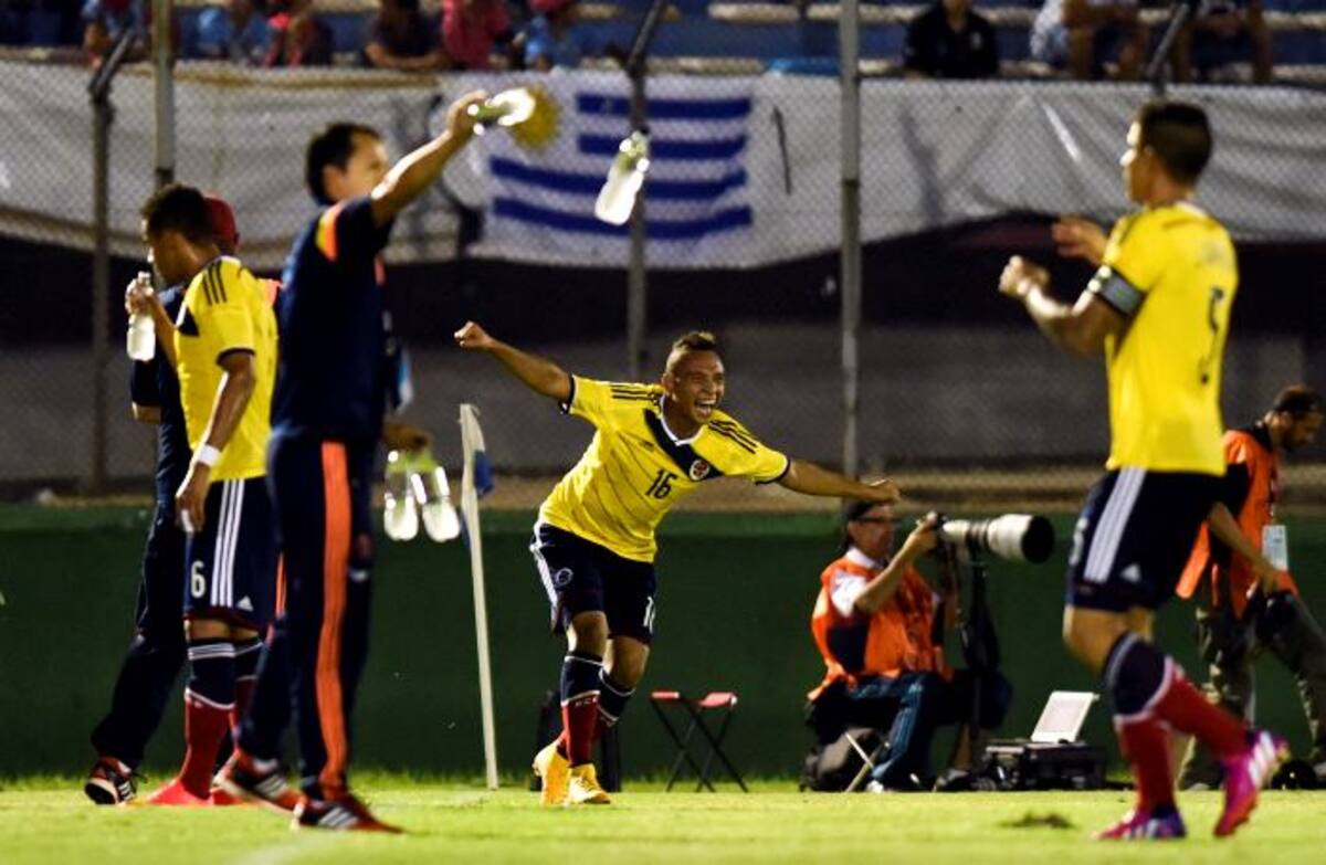 Colombia superó a Brasil en el Suramericano sub 20. AP Matilde Campodonico