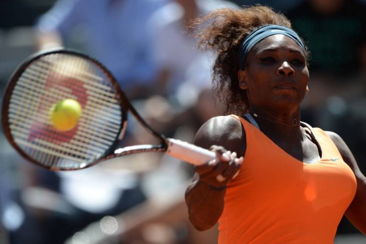 Serena Williams. AFP FILIPPO MONTEFORTE