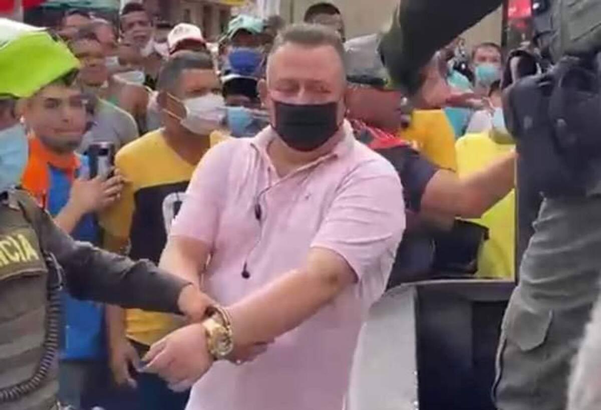 La Policía Nacional Capturó a dos sospechosos.