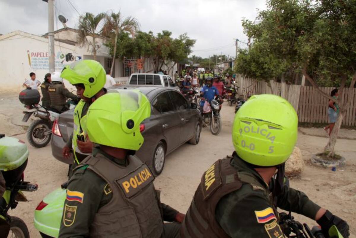 La Policía vigila el sector Central de Policarpa, para evitar disturbios y retaliaciones EL UNIVERSAL