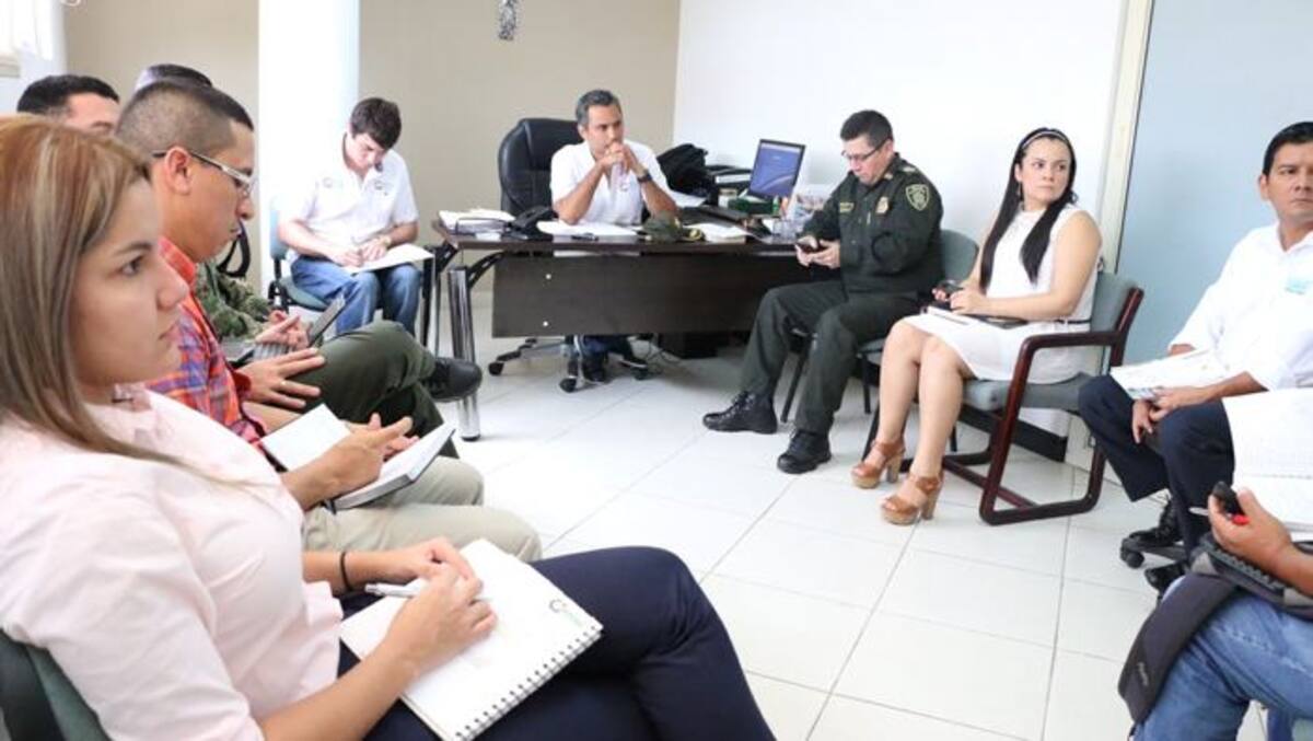 Consejo de seguridad para analizar cifras de venezolanos que han llegado a Córdoba. Archivo.