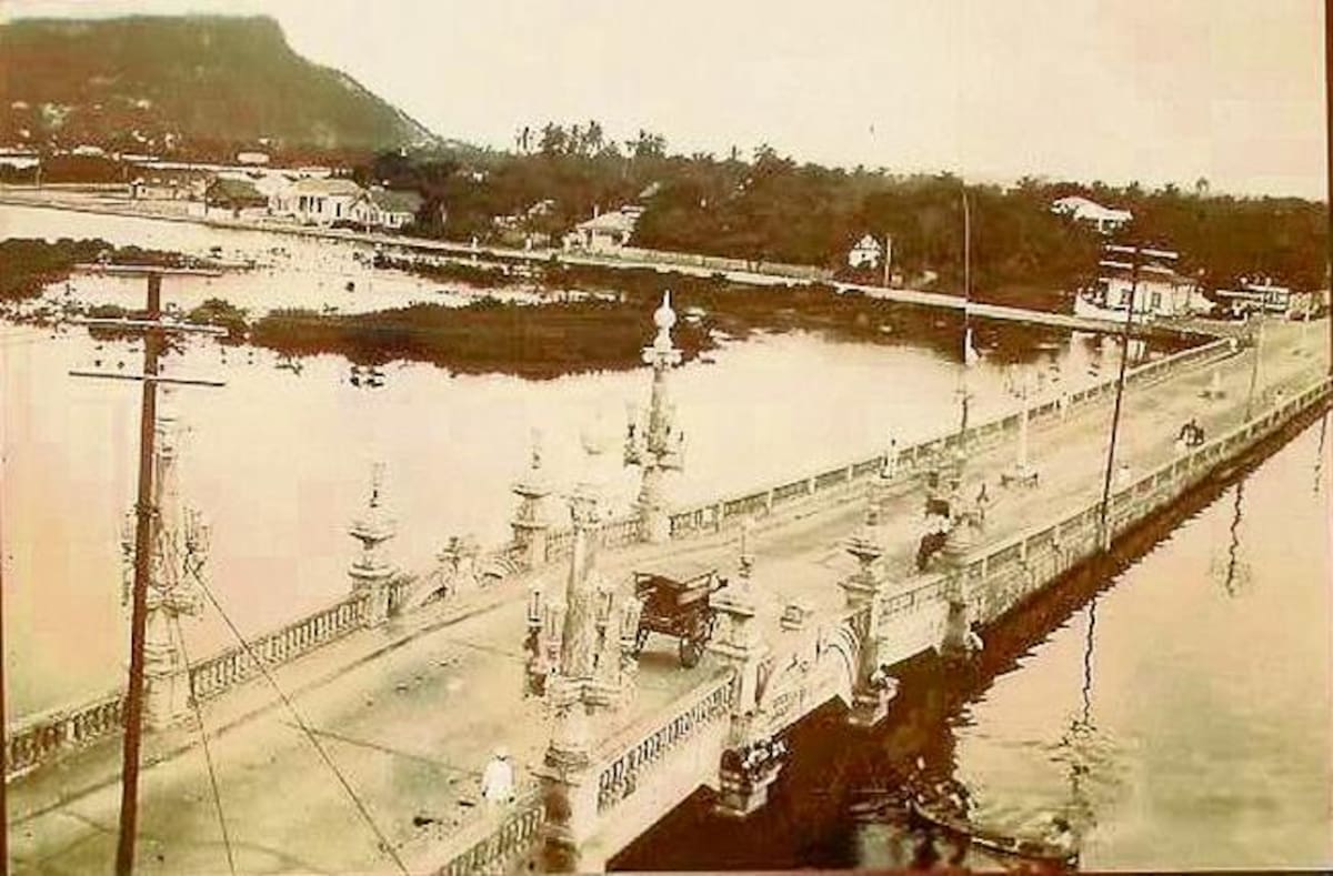 Puente Román: foto de 1935