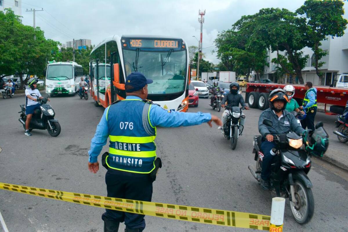 Tras terminar obras de Acuacar la Transversal 54 vuelve a su circulación normal