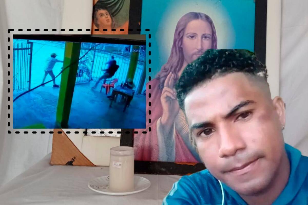 Video: así un sicario mató a un albañil en estadero del barrio Ceballos