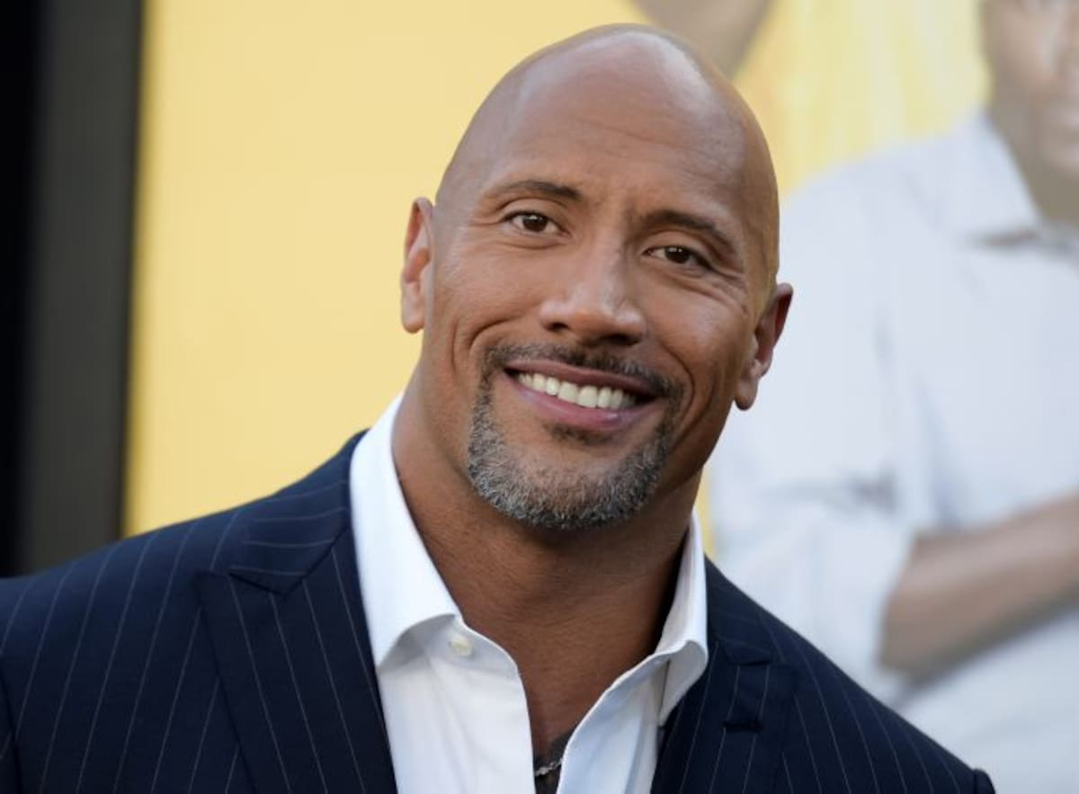 Dwayne Johnson. AP
