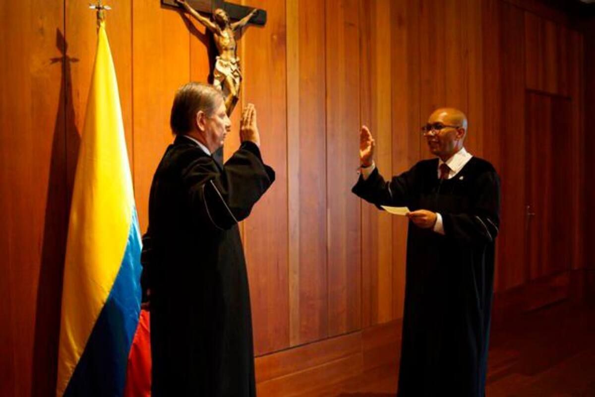 Gerson Chaverra: primer afrocolombiano en presidir la Corte Suprema de Justicia
