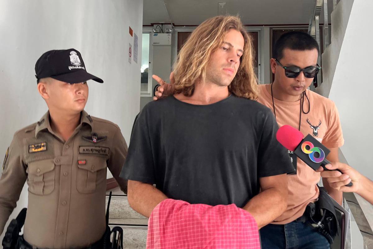 Daniel Sancho ingresó a prisión por el asesinato de Edwin Arrieta