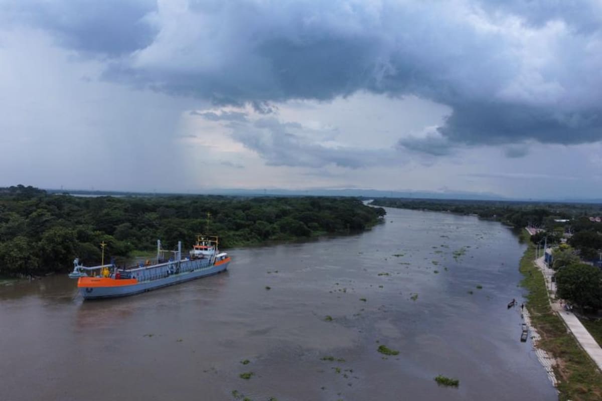 Así avanzan las obras de dragado en el Canal del Dique