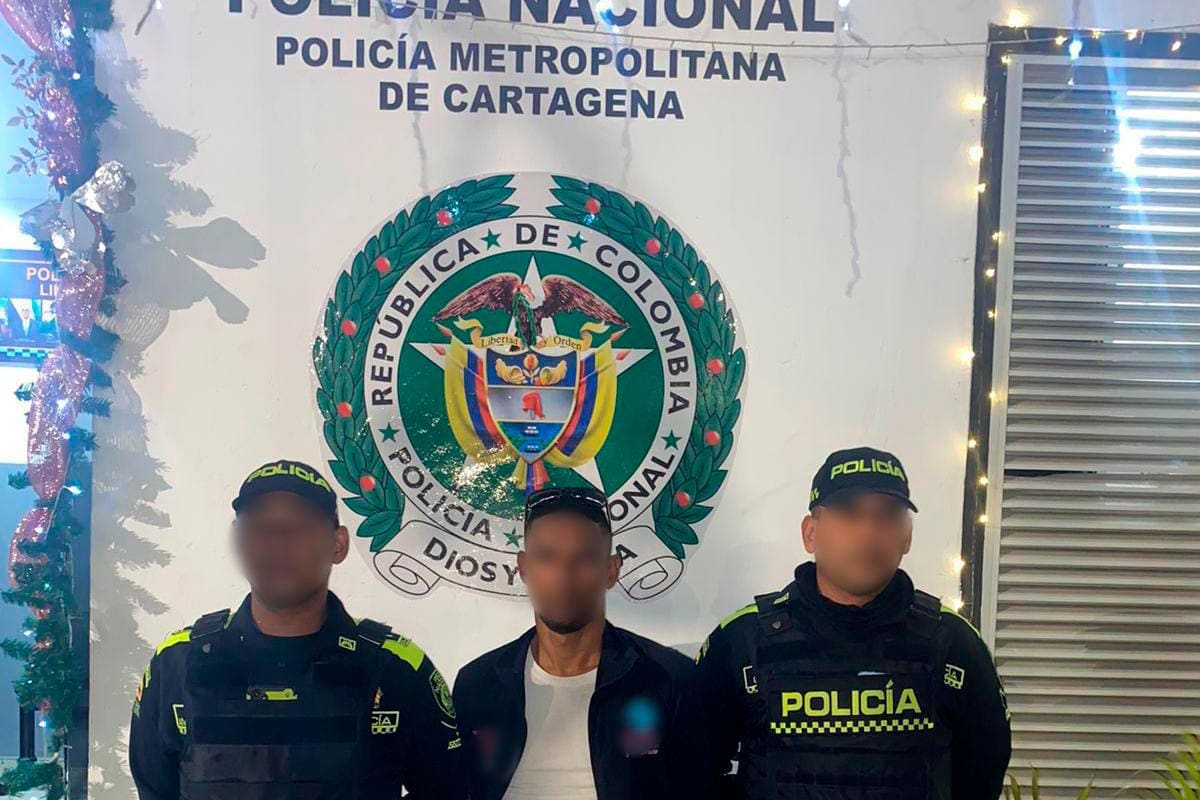 Lo buscaban para cumplir condena y andaba “como si nada” en Bocagrande