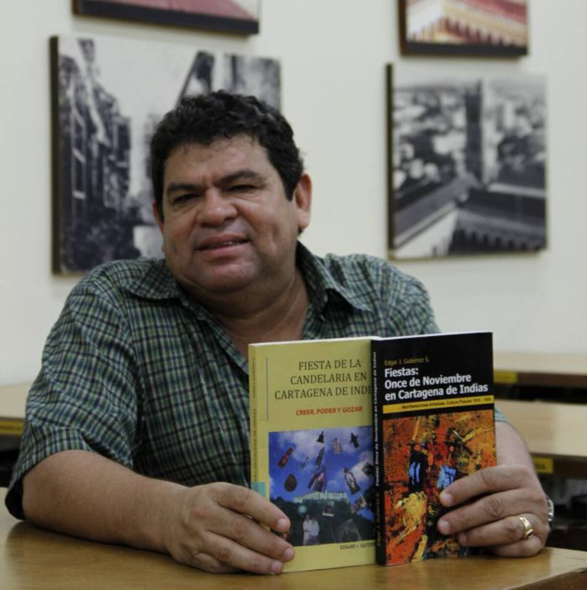 Édgar Gutiérrez era egresado en Filosofía e Historia de la Universidad de Antioquia en 1984. EL UNIVERSAL