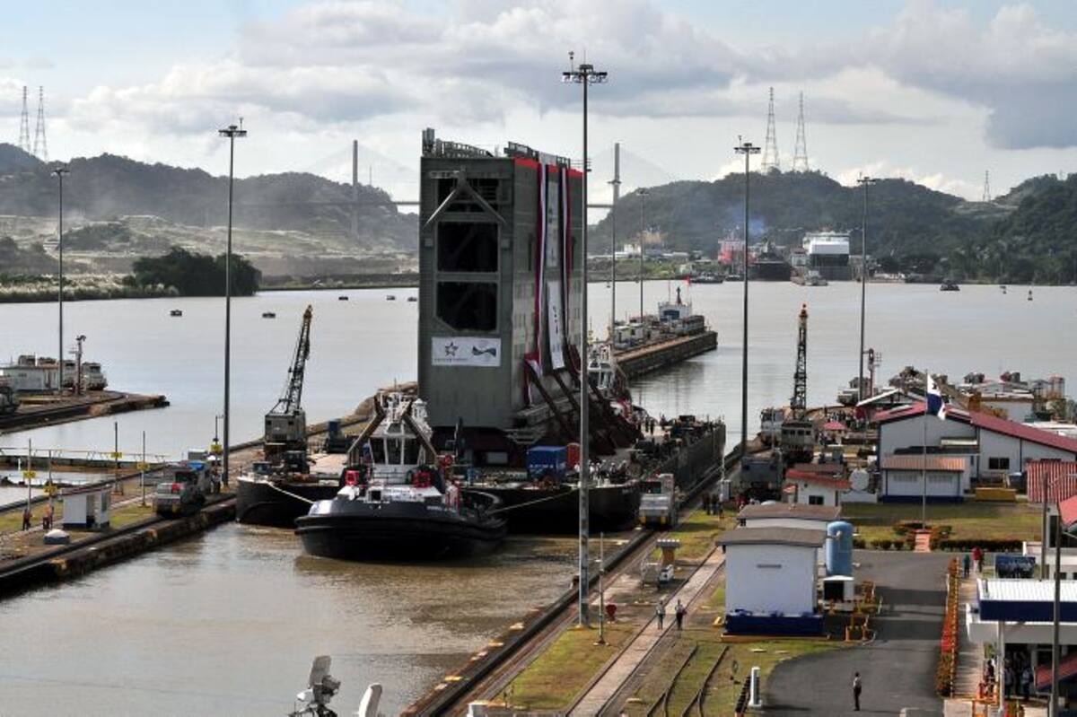 Canal de Panamá. AFP Ed Grimaldo