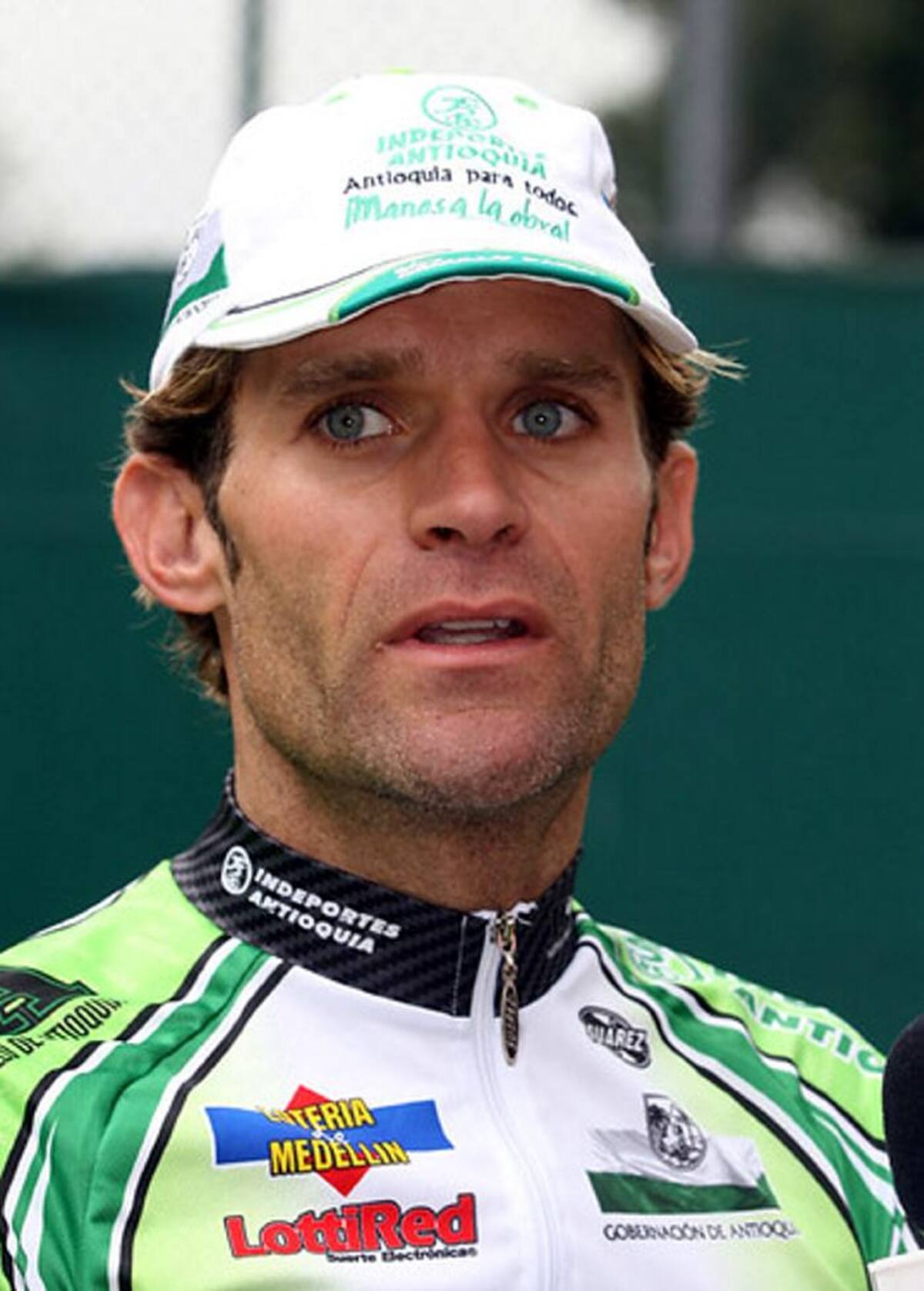 El ciclista colombiano Santiago Botero. COLPRENSA