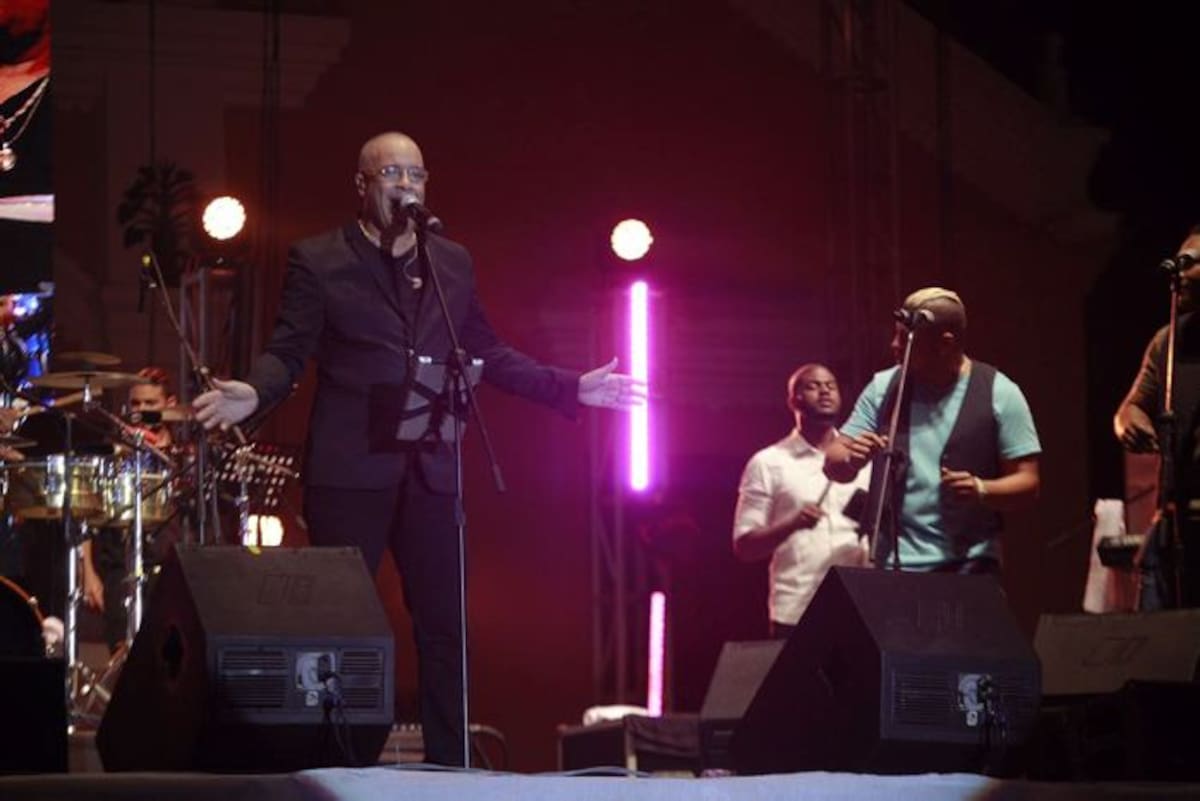 Isaac Delgado, el extraordinario músico cubano, fue una de las grandes sorpresas del festival de Mompox. Cortesía Icultur