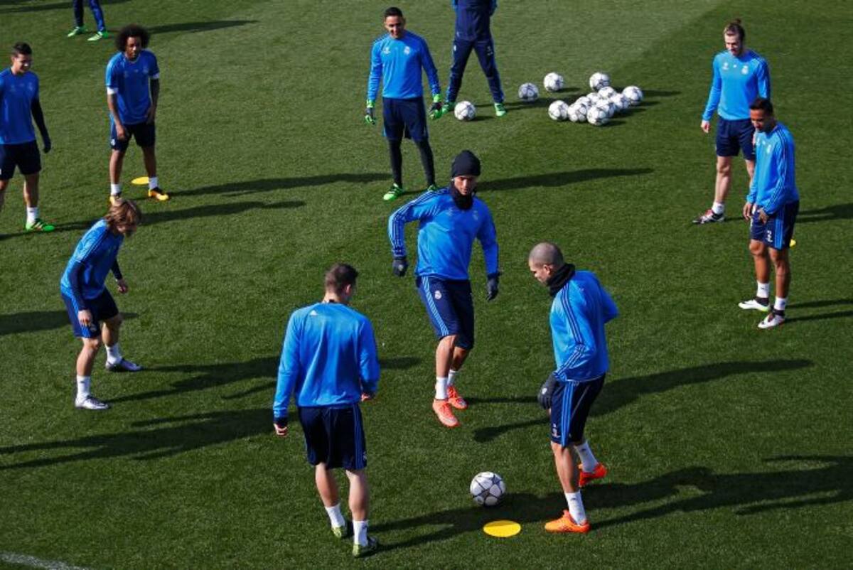 Real Madrid se prepara para el juego de Champions. AP Francisco Seco