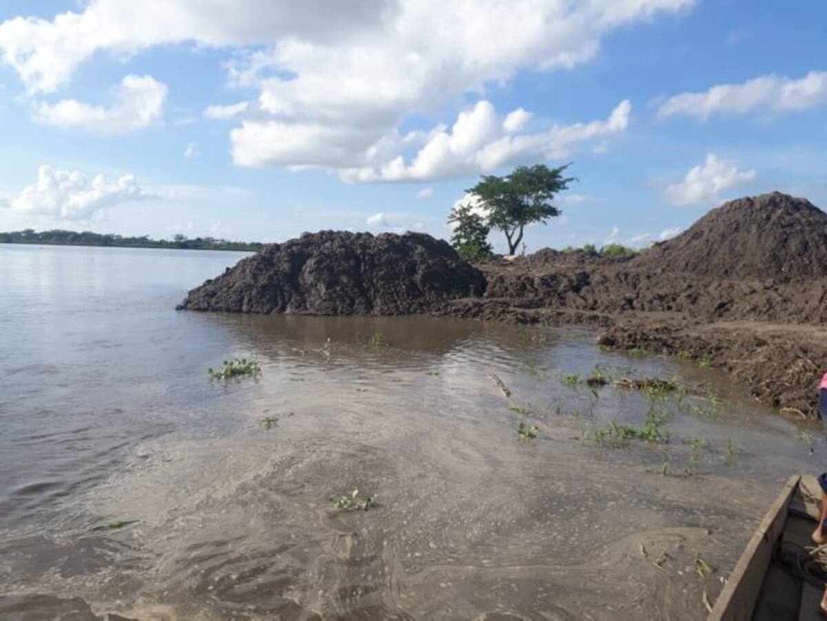Debido a las condiciones climáticas, las obras tuvieron que ser detenidas durante algunos días. Cortesía