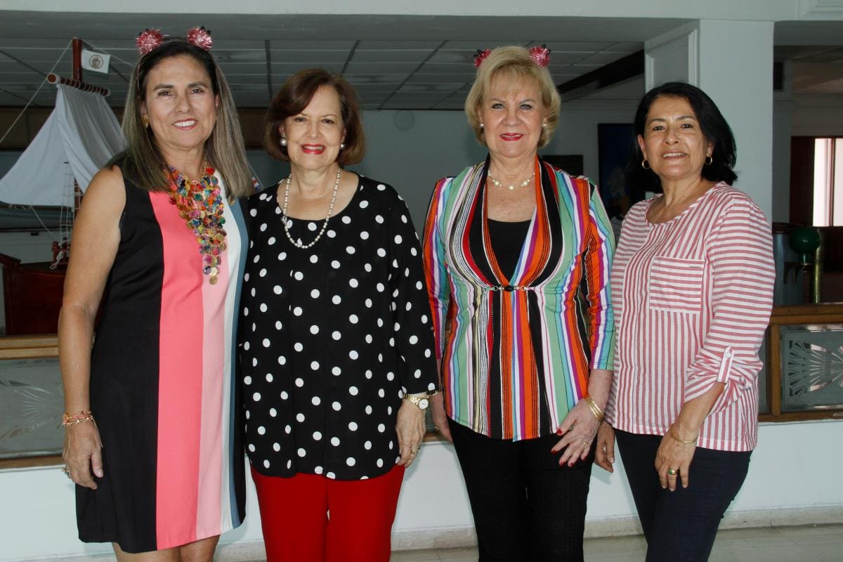 Magdalena de Thorné, Mirtha de Romero, Gloria de Puentes y Galdys de Pérez.//Fotos: Zenia Valdelamar - El Universal.