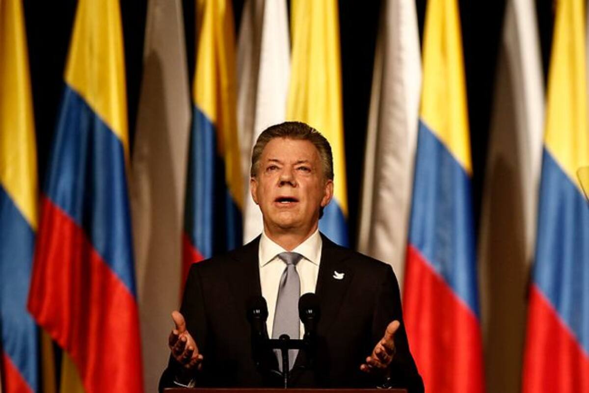 Juan Manuel Santos, presidente de Colombia. //Colprensa.