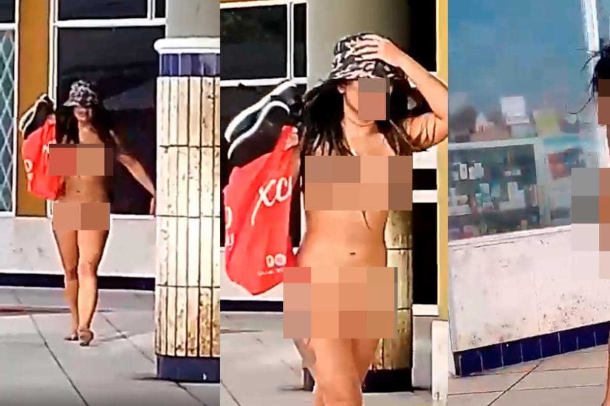 Video: mujer camina desnuda por Marbella a plena luz del día