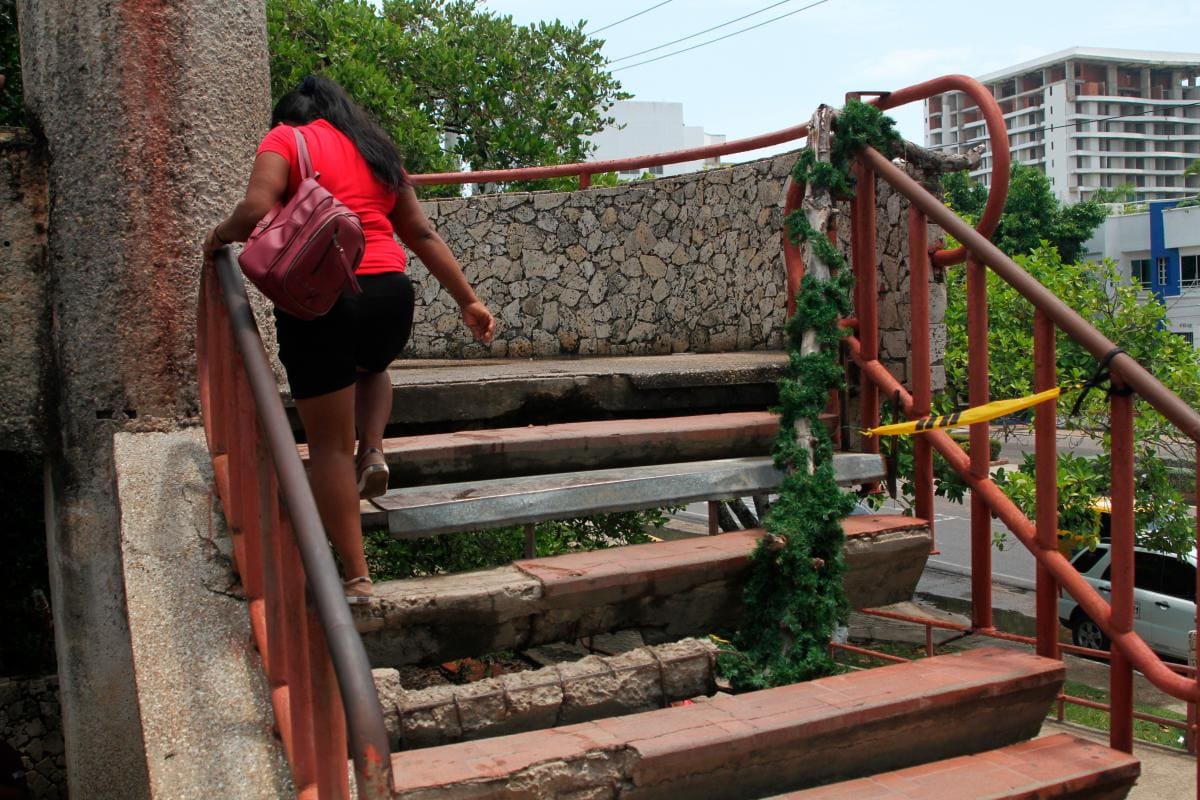 Comunidad se opuso a los arreglos del puente de Santa María - Crespo