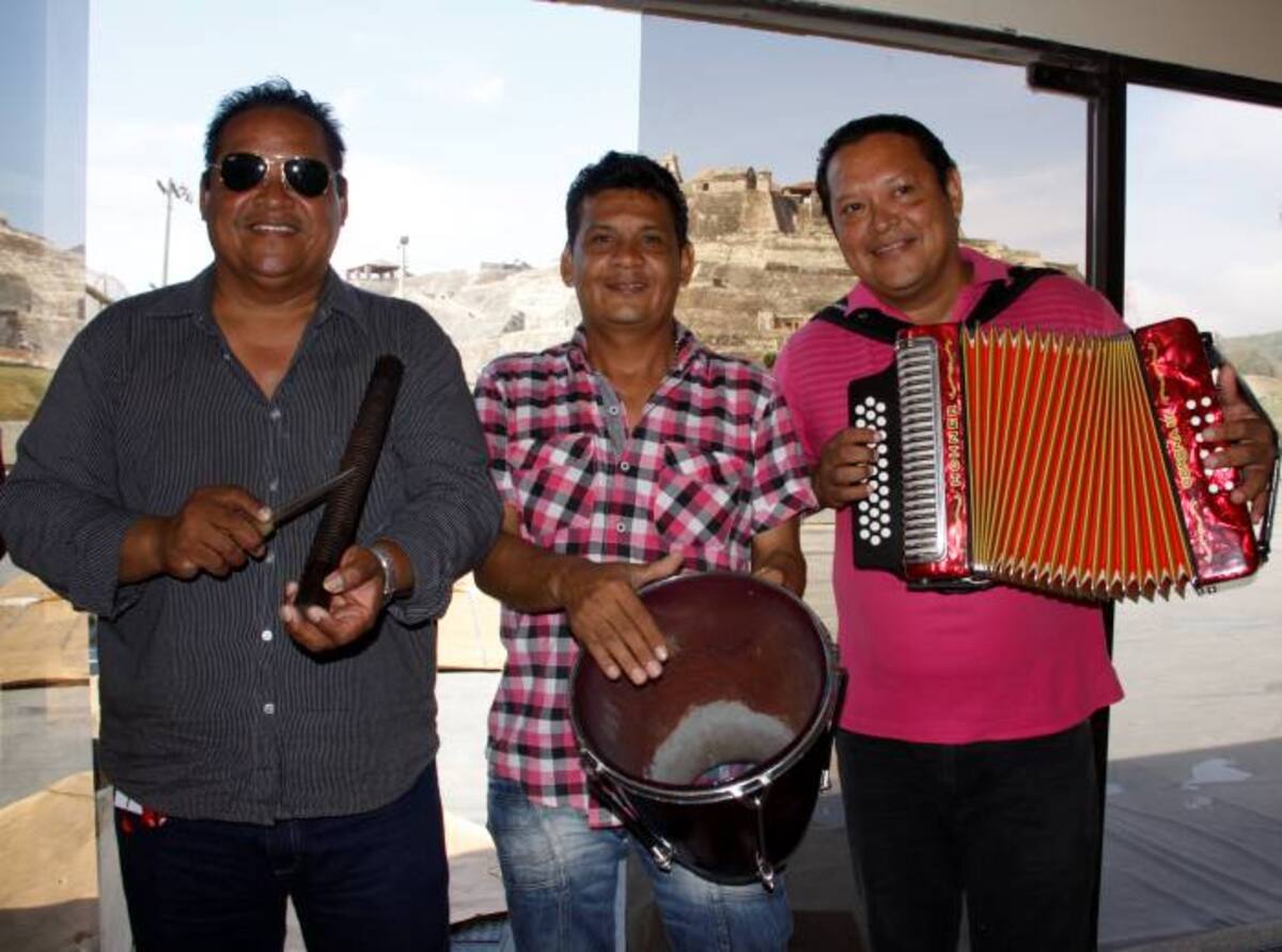 Ángel Vásquez, Leonidas Álvarez, y José Vásquez.