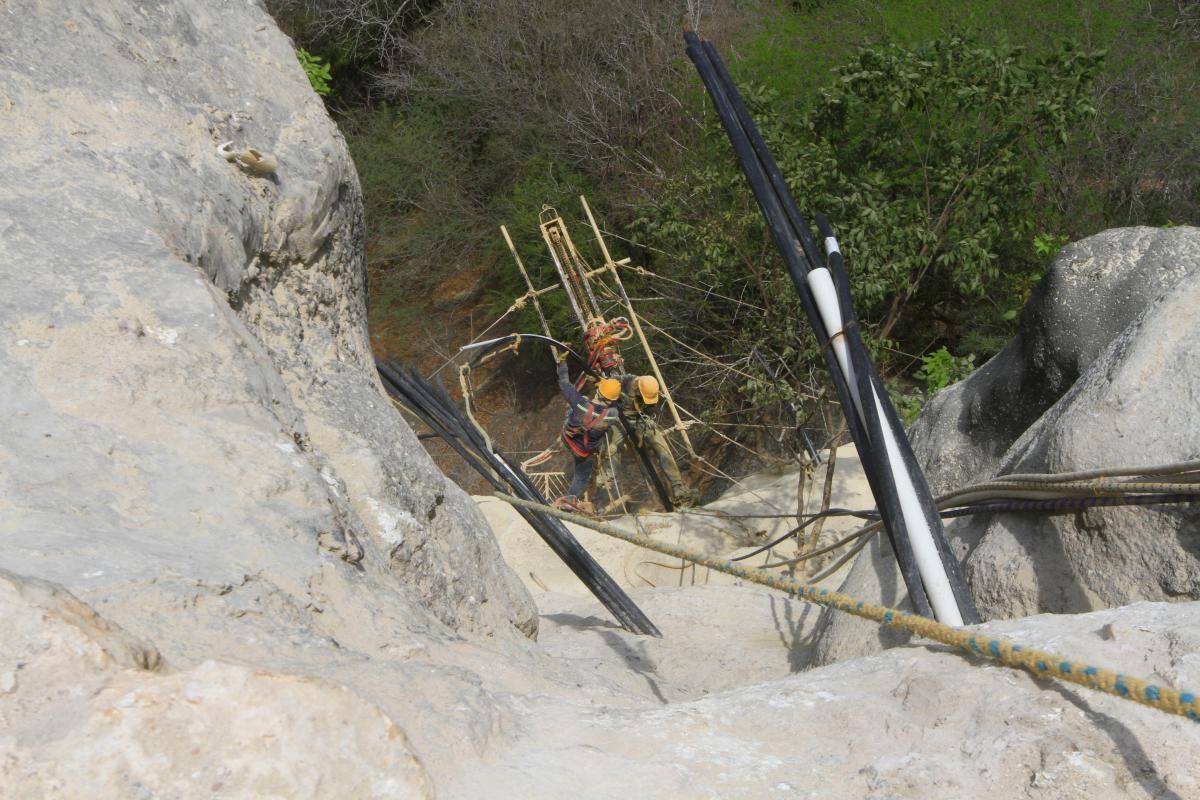 Empezó la segunda fase de trabajos en el cerro de La Popa