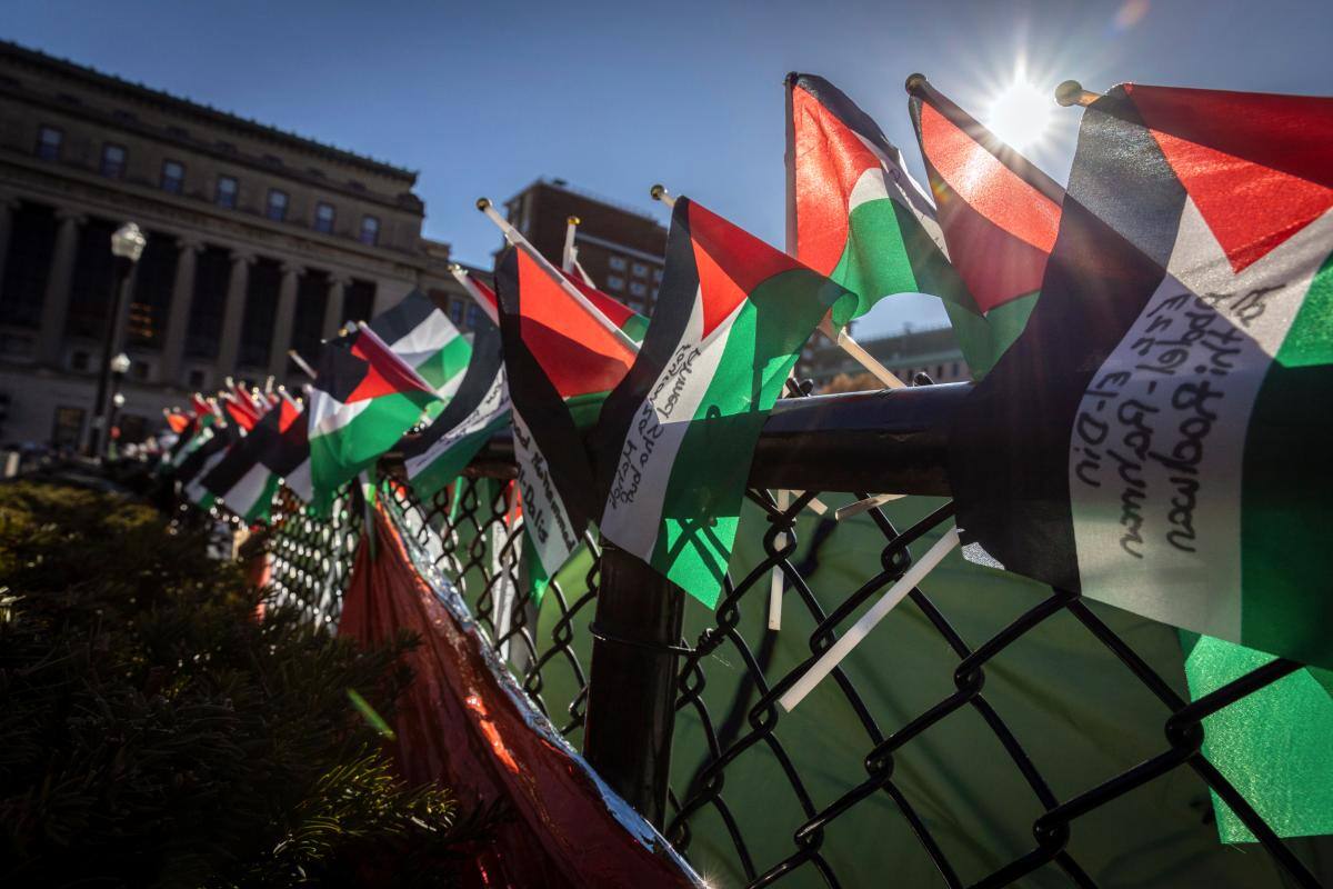 Oleada de protestas de estudiantes en Estados Unidos contra la guerra en Gaza