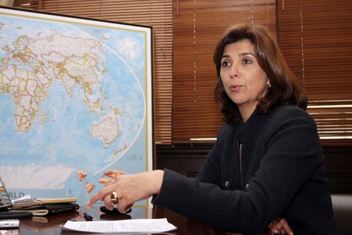 María Ángela Holguín, ministra de Relaciones Exteriores. COLPRENSA