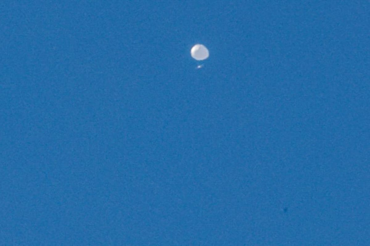 Video: EE. UU. derribó el “globo espía” chino con aviones de combate