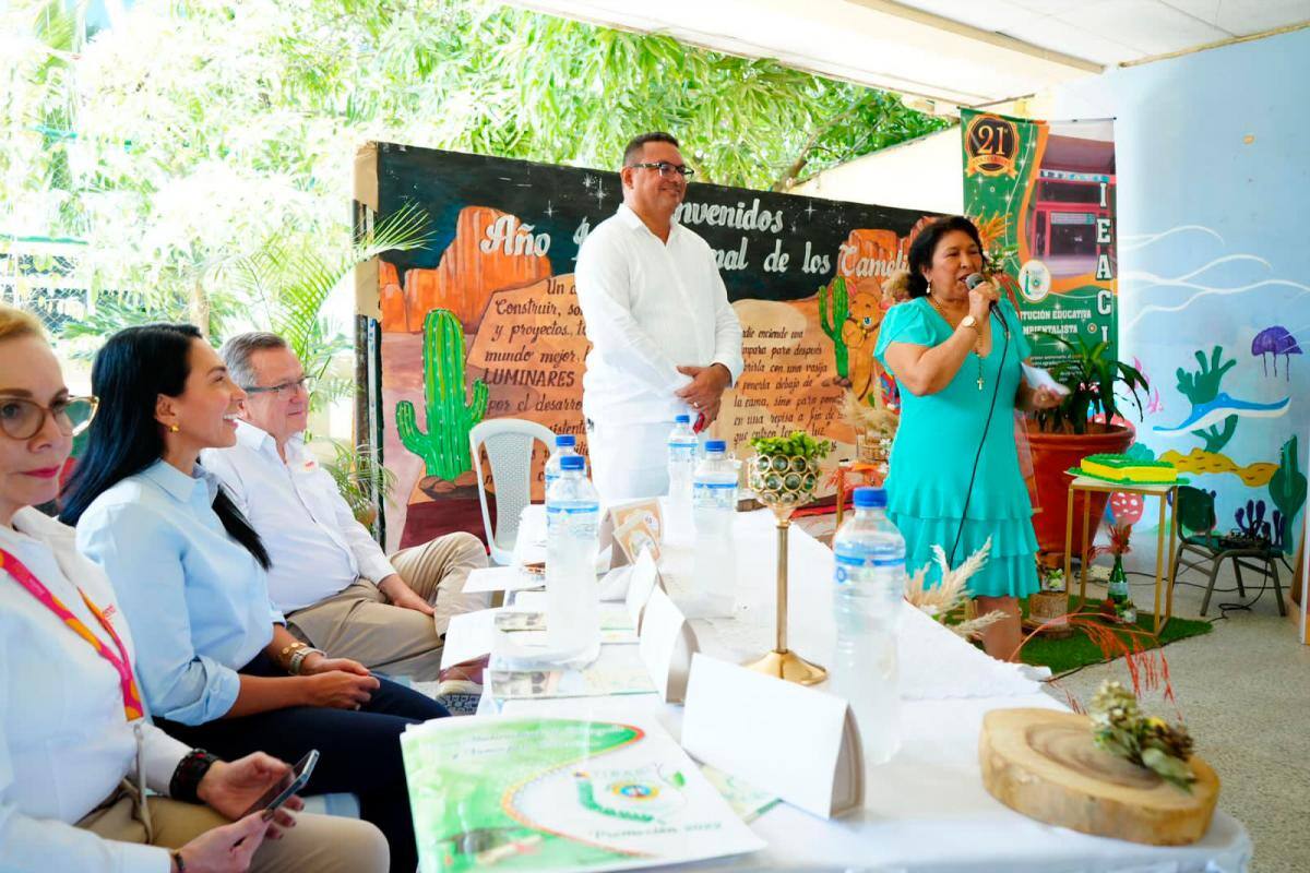 Innovador proyecto ambiental para institución educativa pública de Cartagena